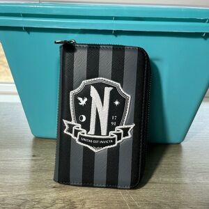 Loungefly Wednesday nevermore wallet